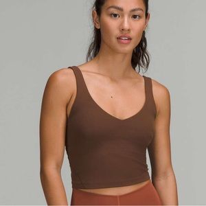 NWT New With Tags Lululemon Align Tank Top Java Brown Size 6
